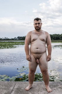 Photo by jamesmaxxwell with the username @jamesmaxxwell, who is a verified user,  July 18, 2023 at 3:30 AM. The post is about the topic Male Buddha Bellies (BIG & Small) and the text says 'WOOF!!'