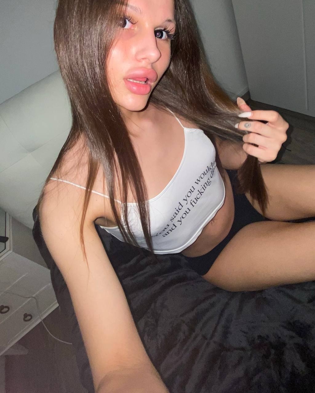 Album by Rubyblack with the username @Rubyblack, who is a star user,  September 25, 2023 at 10:12 AM. The post is about the topic Tgirl Hentai / Futanari and the text says 'Honey, I'm a bad girl.😈 Will you punish me? 🥵https://onlyfans.com/action/trial/l51aknadtjw78zsa33hwzeeid4hwt0mx'