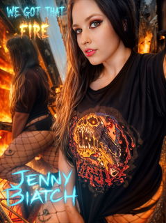 Photo by JennyBiatch with the username @thejennybiatch, who is a verified user,  November 24, 2024 at 8:42 AM and the text says 'Honestly guys, what do you think about this picture? 🤔

This is a very photoshopped (or AI) version of my selfie that I made for #44CalEntertainment 😂

I don't even know how I feel about it myself :D On one side, I like it, it's pretty. On the other..'