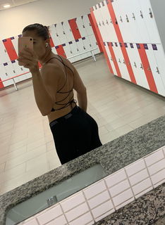 Photo by LushQueen69 with the username @LushQueen69, who is a star user,  August 3, 2023 at 5:10 AM. The post is about the topic Teen and the text says 'My GYM day'