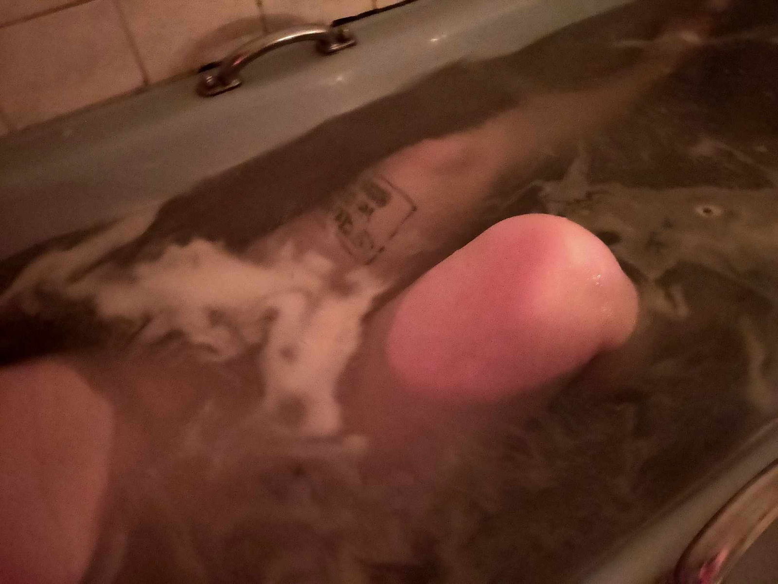 Album by DionysusZenunim with the username @DionysusZenunim, who is a star user,  September 24, 2023 at 6:00 PM. The post is about the topic Anarchist Punk Trans Man and the text says 'Kinky Queer Anarchist Punk Trans Man relaxing in a candlelit bath, listening to Folk Punk (Apes of the State to be specific) after a hard day causing trouble and fighting fascism!!!'