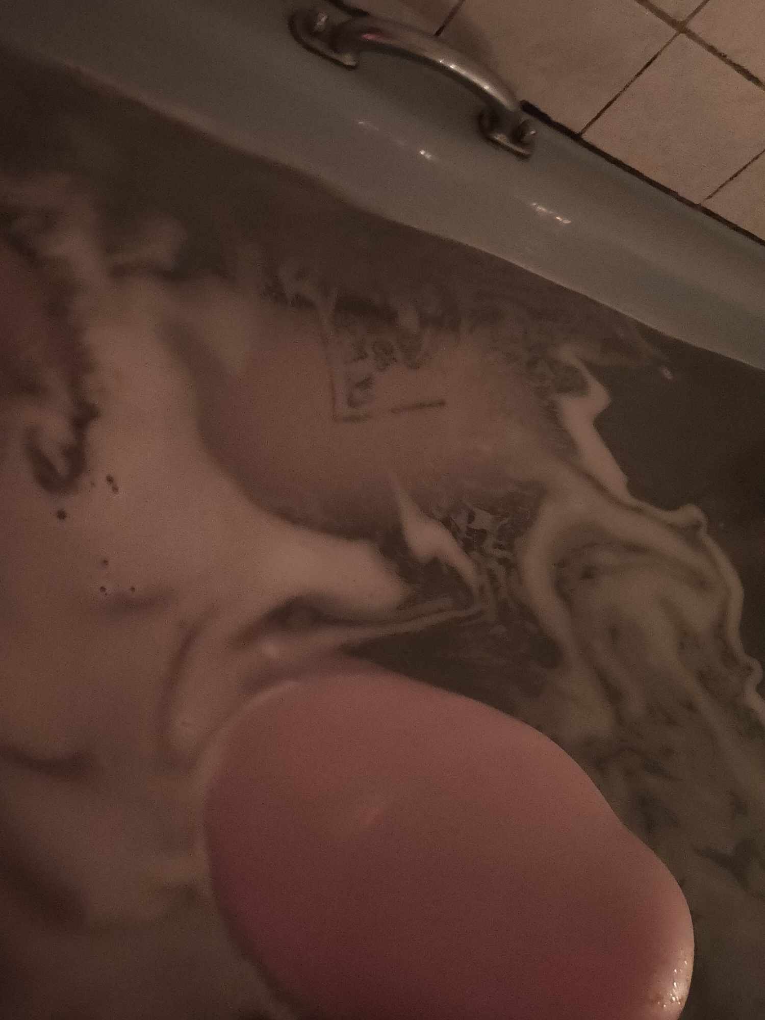 Album by DionysusZenunim with the username @DionysusZenunim, who is a star user,  September 24, 2023 at 6:00 PM. The post is about the topic Anarchist Punk Trans Man and the text says 'Kinky Queer Anarchist Punk Trans Man relaxing in a candlelit bath, listening to Folk Punk (Apes of the State to be specific) after a hard day causing trouble and fighting fascism!!!'