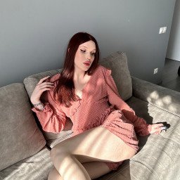 Photo by Milana.ts with the username @Milana11, who is a star user,  August 15, 2023 at 8:21 AM. The post is about the topic Trans and the text says 'Does this dress look good on me?🙈😏 https://onlyfans.com/action/trial/cgp2xzv0ntzrfkdh4qzcukjyz1pimrdi'