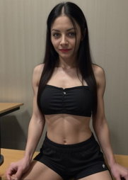Photo by Rundalya with the username @Rundalya, who is a star user,  April 1, 2024 at 8:48 PM and the text says 'I like the way my black tank top and shorts accentuate my abs and shoulders. Confidence level: 💯

​   >>MY ONLYFANS>> https://onlyfans.com/rundalya/c1 💋👅​


#OOTD #tanktop #tank #top #shorts #boss #girl #Feel #like #myself #likeaboss'