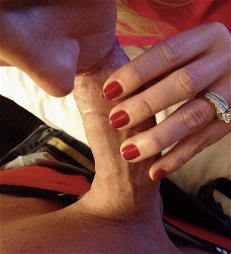 Photo by Olderminn with the username @Olderminn, who is a verified user,  May 8, 2024 at 4:28 PM. The post is about the topic Wedding Rings and the text says 'A little nail polish/wedding ring fun 😊'
