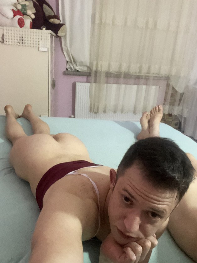 Photo by Boy1996 with the username @Boy1996, who is a verified user,  April 27, 2024 at 2:03 AM. The post is about the topic Sissy_Faggot and the text says 'very tired after a good sex 😍'