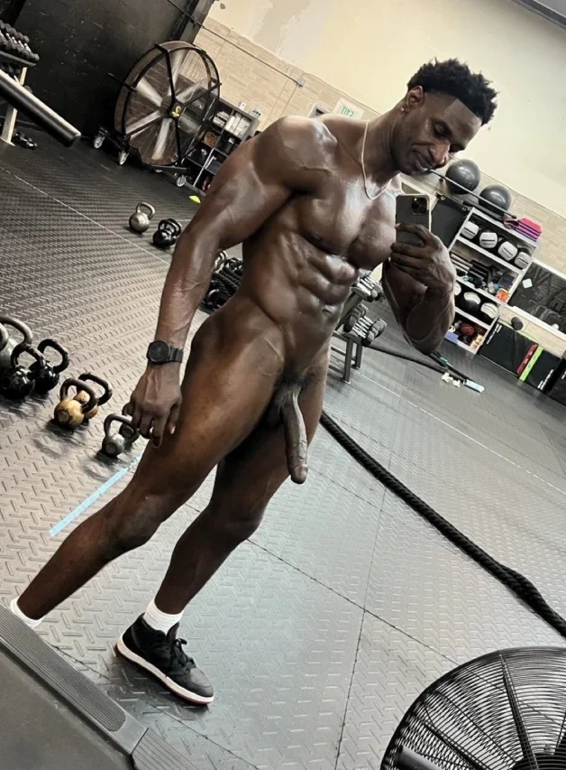Photo by bxhornedmusclebator with the username @bxhornedmusclebator, who is a verified user,  April 8, 2024 at 4:19 PM. The post is about the topic men exposed and the text says 'Chocolate Perfection'
