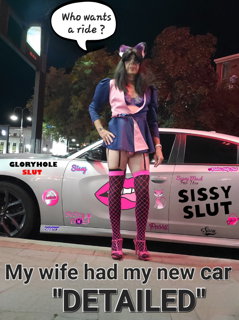 Photo by SissyMindy with the username @SissyMindy, who is a verified user,  June 13, 2024 at 10:58 PM. The post is about the topic Sissy Captions and the text says 'I'm your uber driver #sissy #crossdress #trans'