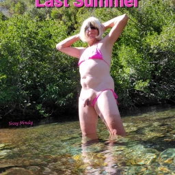 Photo by SissyMindy with the username @SissyMindy, who is a verified user,  March 16, 2024 at 4:26 AM. The post is about the topic Sissy_Faggot and the text says 'Can you keep a secret? #sissy #bikini #outdoor #clitty #dicklett #humiliation'