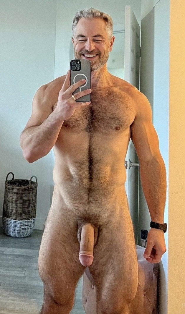 Photo by Guytime331 with the username @Guytime331, who is a verified user,  October 2, 2023 at 7:17 PM. The post is about the topic Gay DILF and the text says '#selfie #dad #dilf #thick'