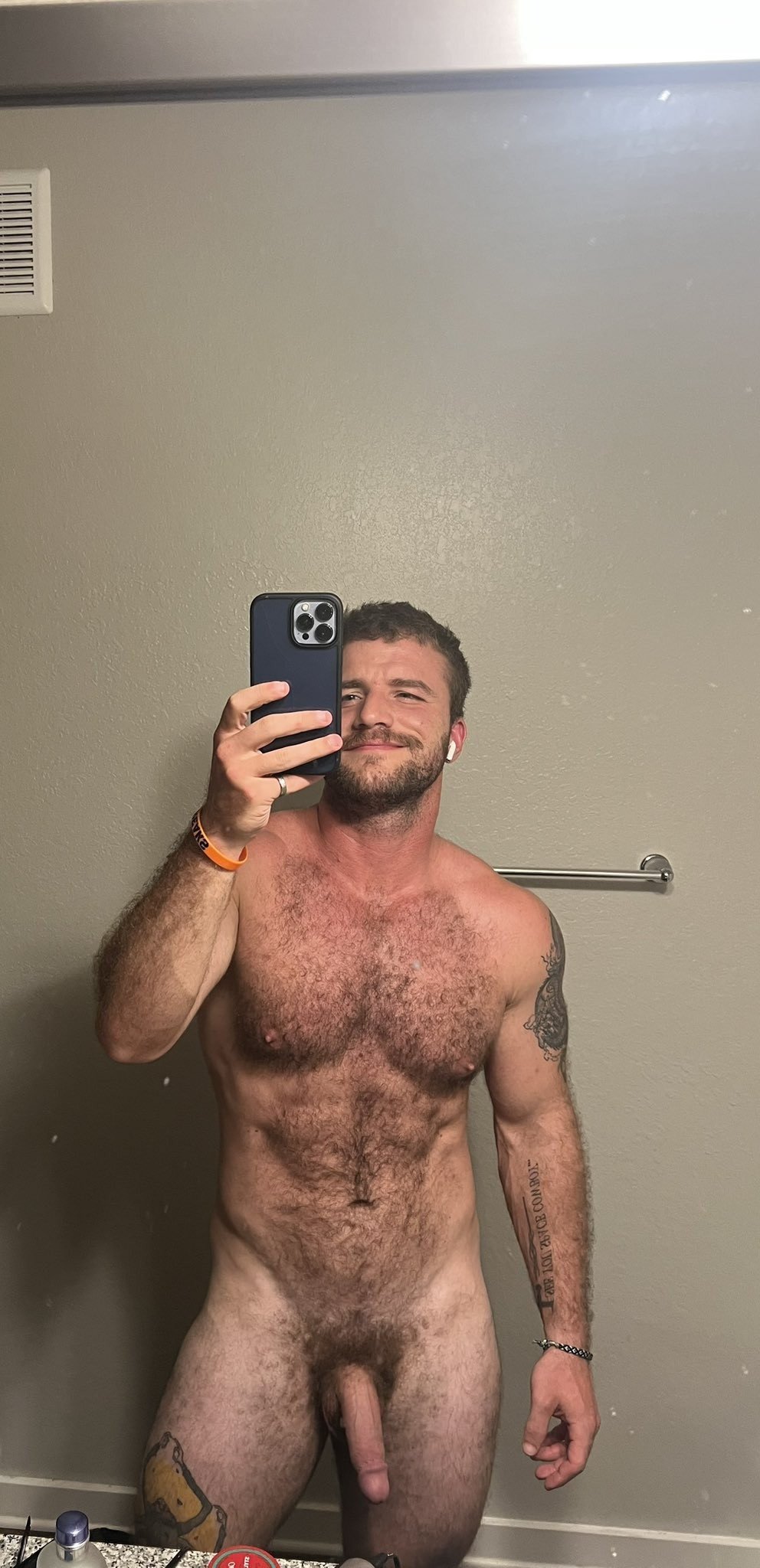 Album by Nastyredneckpig with the username @Nastyredneckpig, who is a verified user,  January 2, 2024 at 4:41 PM. The post is about the topic Gay Rednecks and the text says 'just love me some Hairy Men'