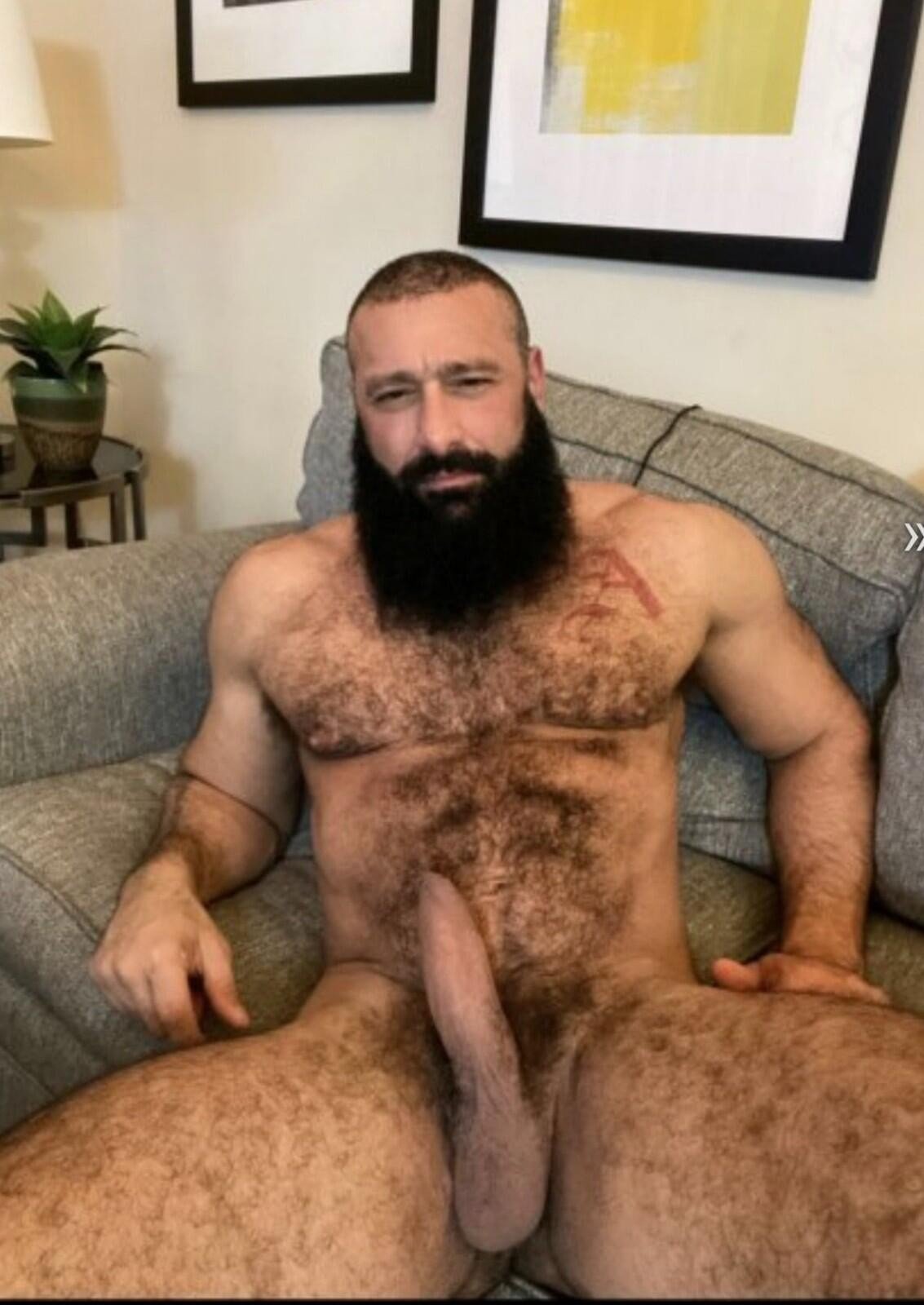 Album by Nastyredneckpig with the username @Nastyredneckpig, who is a verified user,  January 2, 2024 at 4:41 PM. The post is about the topic Gay Rednecks and the text says 'just love me some Hairy Men'