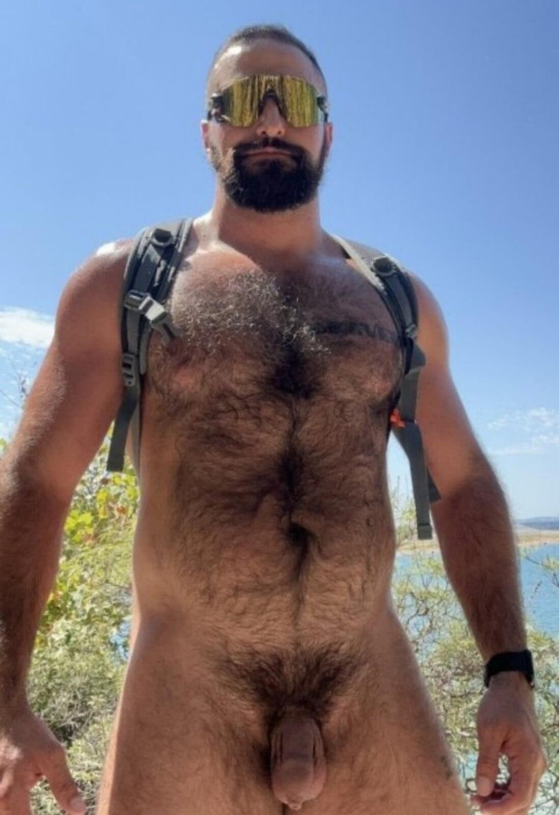 Album by Nastyredneckpig with the username @Nastyredneckpig, who is a verified user,  January 2, 2024 at 4:41 PM. The post is about the topic Gay Rednecks and the text says 'just love me some Hairy Men'