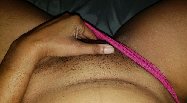 Photo by GoodGirlGoneBad2024 with the username @GoodGirlGoneBad2024,  October 21, 2023 at 1:05 PM and the text says 'Fun time but who or what to fantasize about? #femalemasturbation #female #blackfemale #touchherself #pussy #touchpussy'
