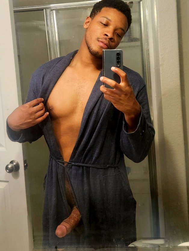 Photo by boynamedshae with the username @boynamedshae, who is a verified user,  June 26, 2024 at 6:19 PM. The post is about the topic Gay and the text says 'Sub to my free OF and see what happens when the robe comes off 😈
https://onlyfans.com/boynamedshae'