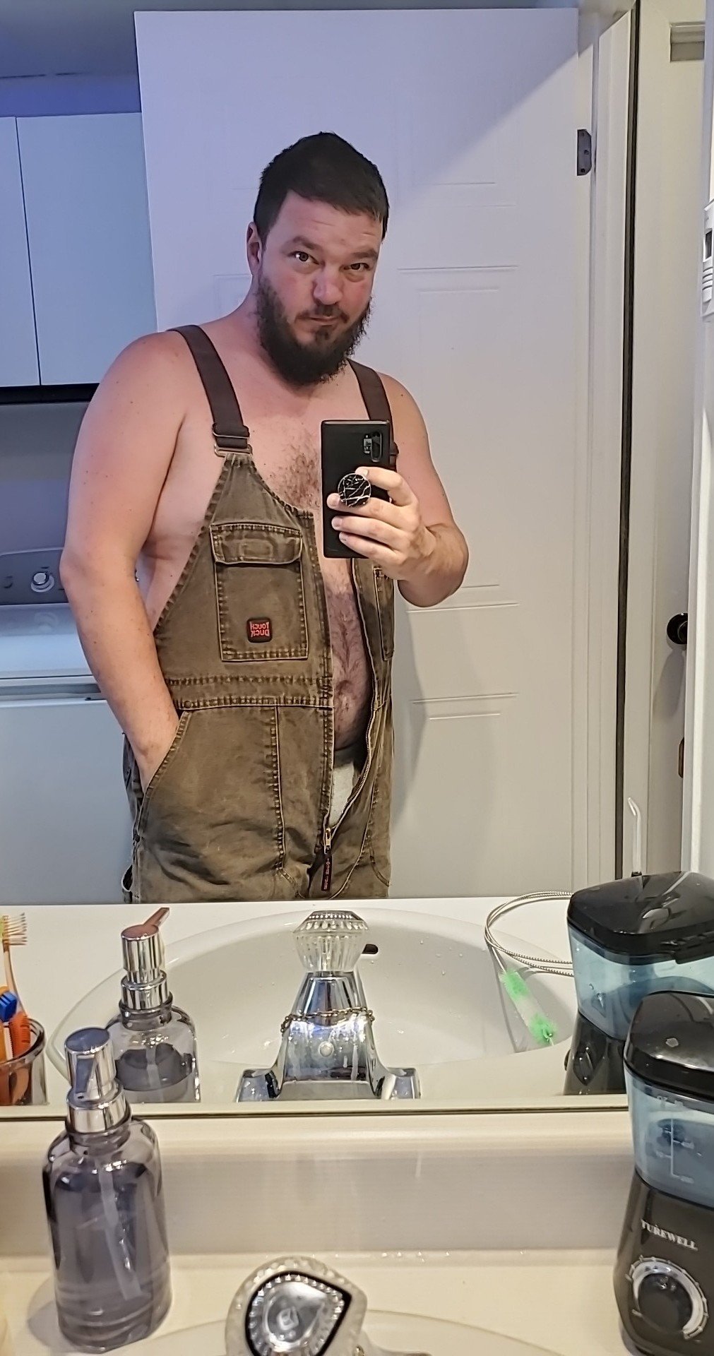 Photo by DirtyDaddyFunStuff with the username @DirtyDaddyPorn, who is a verified user,  May 13, 2024 at 1:12 AM and the text says '#redneck #countryboys'