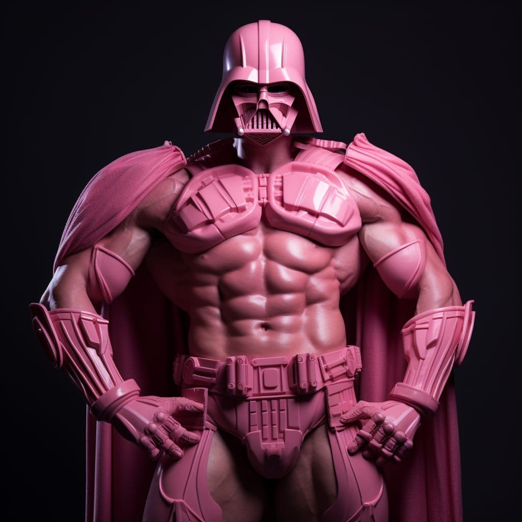 Photo by DirtyDaddyFunStuff with the username @DirtyDaddyPorn, who is a verified user,  January 9, 2024 at 6:39 PM and the text says 'Wicked #art 11 #starwars #wakanda #muscles #aquaman'