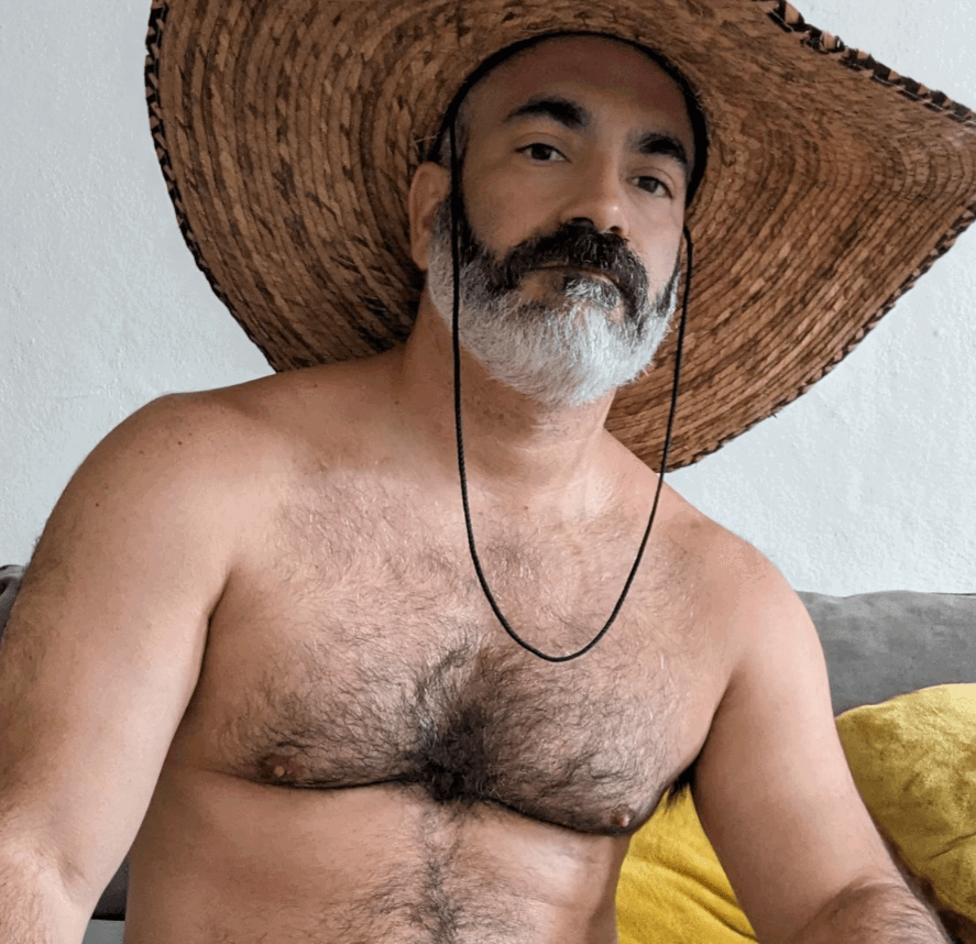 Photo by DirtyDaddyFunStuff with the username @DirtyDaddyPorn, who is a verified user,  May 1, 2024 at 10:51 PM and the text says '#butch #studs #hairy #otters #bears #daddies'