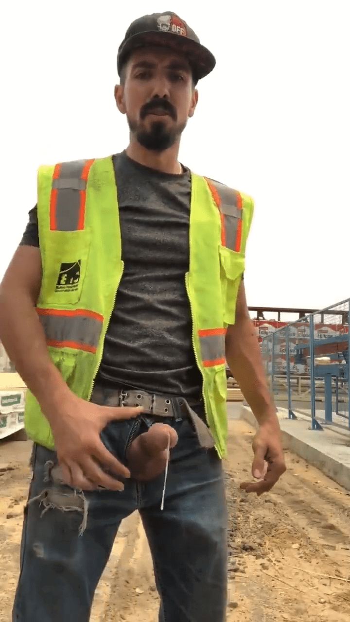 Album by DirtyDaddyFunStuff with the username @DirtyDaddyPorn, who is a verified user,  April 14, 2024 at 12:31 AM and the text says '#Construction 1  #toolbelts #uniforms #butch #manly #worksex #hairy #handyman #armpits #hung #beards #abs #cum #stubble'