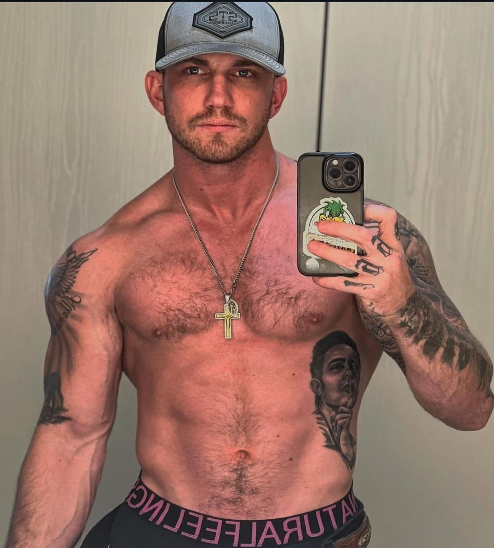 Photo by DirtyDaddyFunStuff with the username @DirtyDaddyPorn, who is a verified user,  January 8, 2024 at 10:16 PM and the text says '#cowboys #countryboys #beards #hairy #rugged #manly'