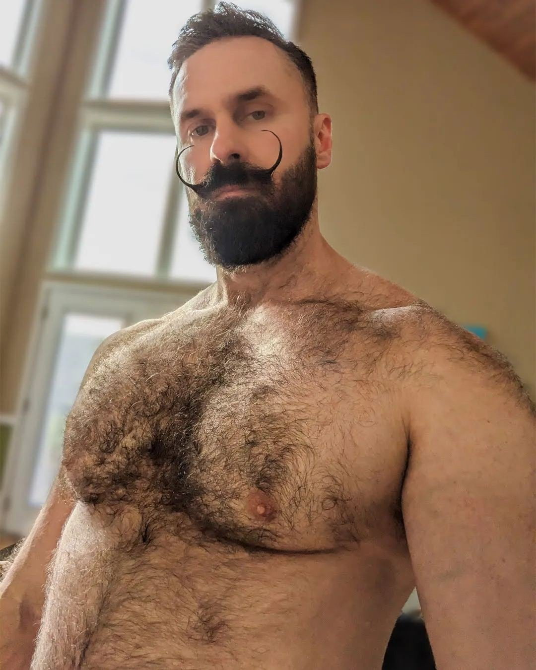 Photo by DirtyDaddyFunStuff with the username @DirtyDaddyPorn, who is a verified user,  December 6, 2023 at 1:18 AM and the text says '#costumes #uniforms #hairy #muscle #buff #manly #butch #kilts #mustaches #beards #daddy'
