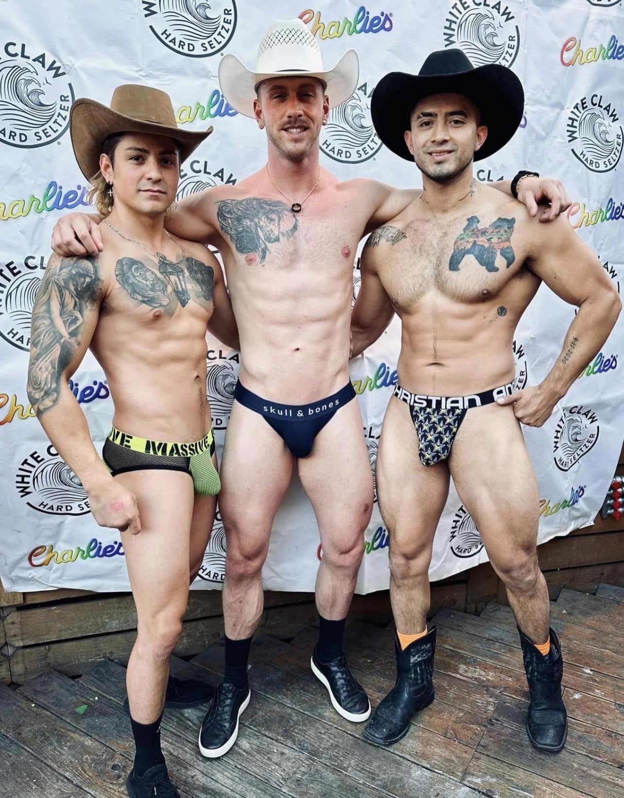 Photo by DirtyDaddyFunStuff with the username @DirtyDaddyPorn, who is a verified user,  January 9, 2024 at 6:18 PM and the text says '#farmers #countryboys #cowboys #muscles #tats #armpits #hairy'