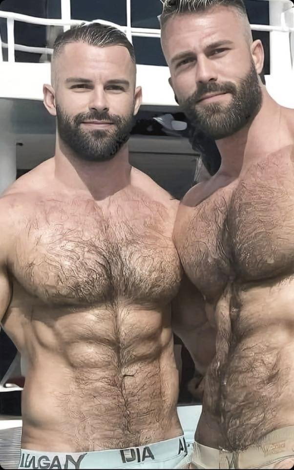 Photo by DirtyDaddyFunStuff with the username @DirtyDaddyPorn, who is a verified user,  April 24, 2024 at 7:38 PM and the text says 'Hot Mix 34 #daddies #hairy #daddy #muscles #manly #fur #stubble'