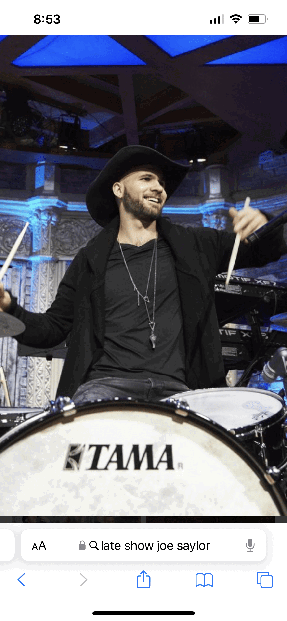 Photo by DirtyDaddyFunStuff with the username @DirtyDaddyPorn, who is a verified user,  February 20, 2024 at 12:25 AM and the text says 'Jazz Cowboy Joe Saylor   #hairy #otter #bald #cowboy #beard #stubble #drummer #music #bigears #jazz'
