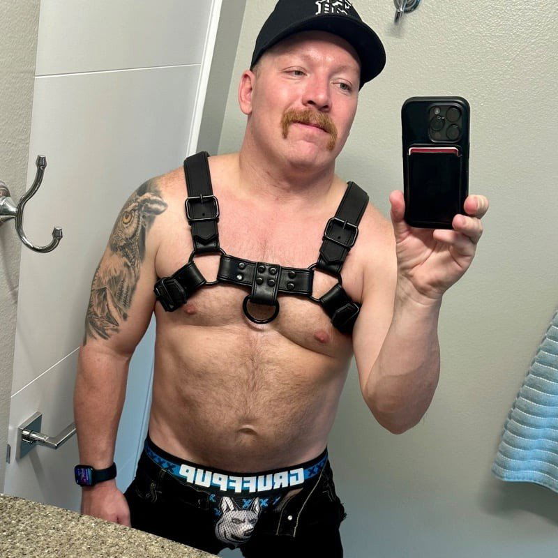 Photo by DirtyDaddyFunStuff with the username @DirtyDaddyPorn, who is a verified user,  April 16, 2024 at 10:12 PM and the text says '#variety #muscles #bears #beards #twinks #hung #jockstraps #hairy'