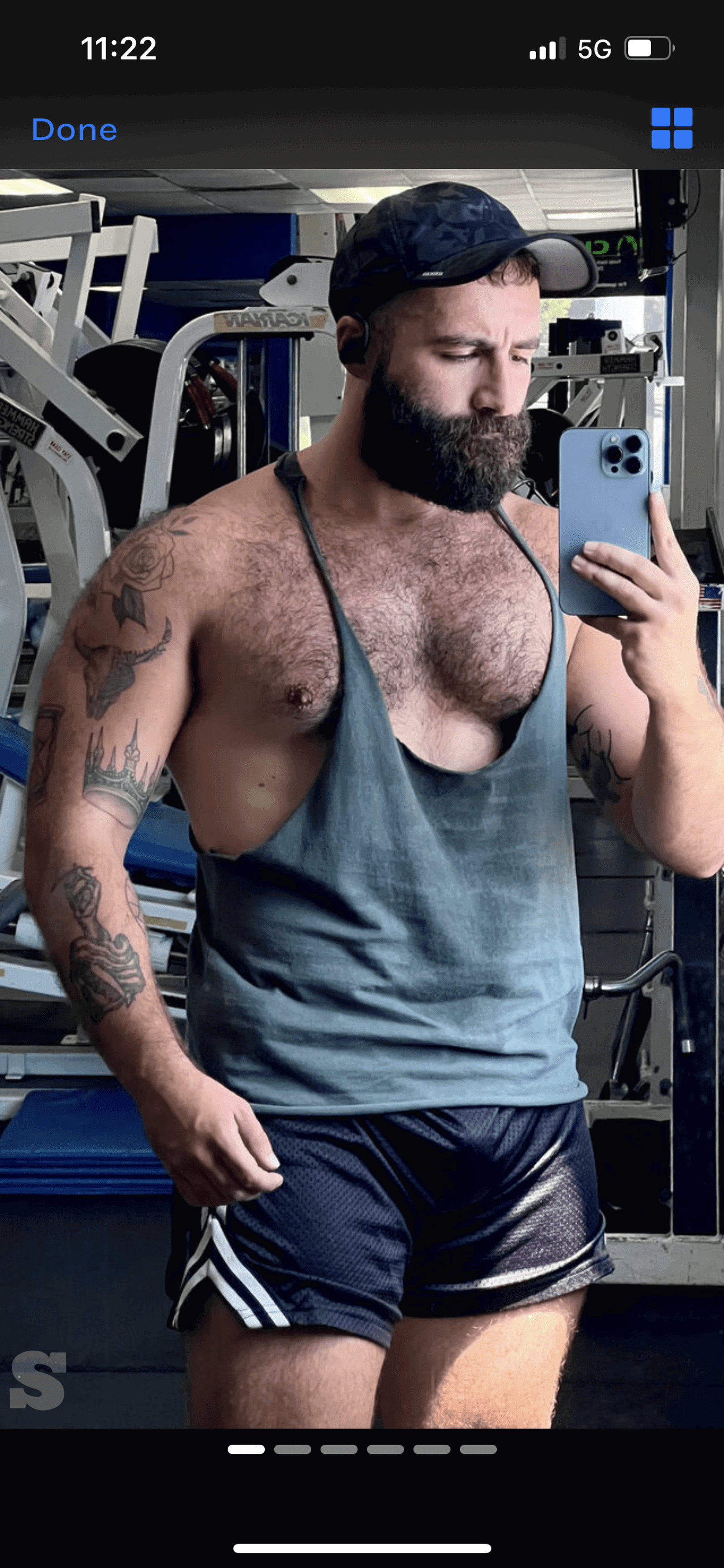 Photo by DirtyDaddyFunStuff with the username @DirtyDaddyPorn, who is a verified user,  May 7, 2024 at 8:31 PM and the text says 'Hot Mix 4 #military #unionsuit #underwear #gym #hairy #ginger #buff #tats #muscles'