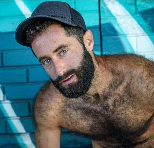 Photo by DirtyDaddyFunStuff with the username @DirtyDaddyPorn, who is a verified user,  January 9, 2024 at 7:56 PM and the text says '#hairy #hunks of manflesh... Abs and Musles and armpits and more'