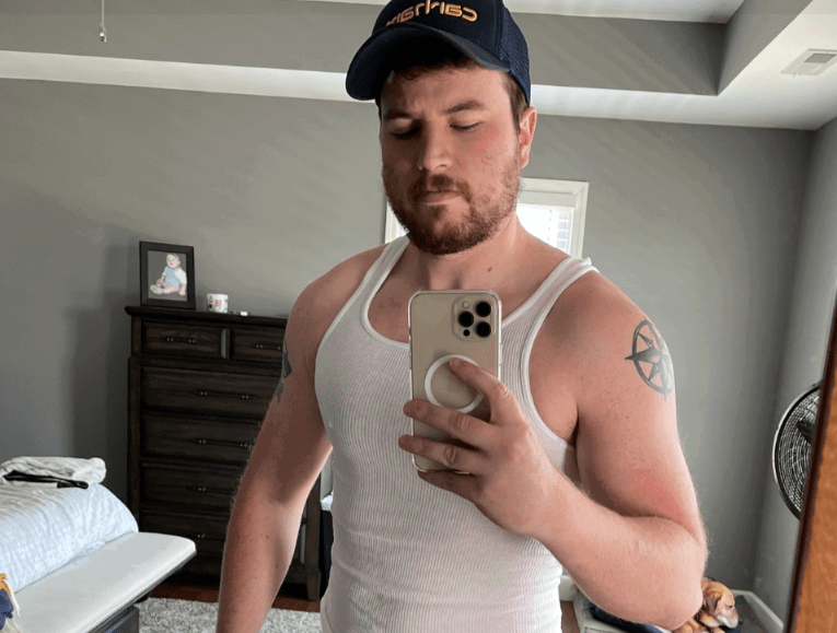 Photo by DirtyDaddyFunStuff with the username @DirtyDaddyPorn, who is a verified user,  May 9, 2024 at 12:36 AM and the text says '#countryboys 1'