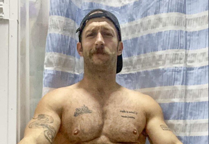 Photo by DirtyDaddyFunStuff with the username @DirtyDaddyPorn, who is a verified user,  April 28, 2024 at 7:48 PM and the text says '#hairy 16 #pornstars #mustache #armpits #stubble #daddies #manly #furry #beards'