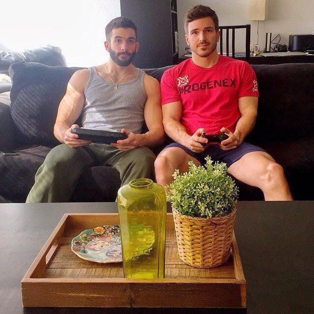 Photo by DirtyDaddyFunStuff with the username @DirtyDaddyPorn, who is a verified user,  April 28, 2024 at 10:53 PM and the text says 'Wow4 #lovers #hairy #otters #muscles #beards'