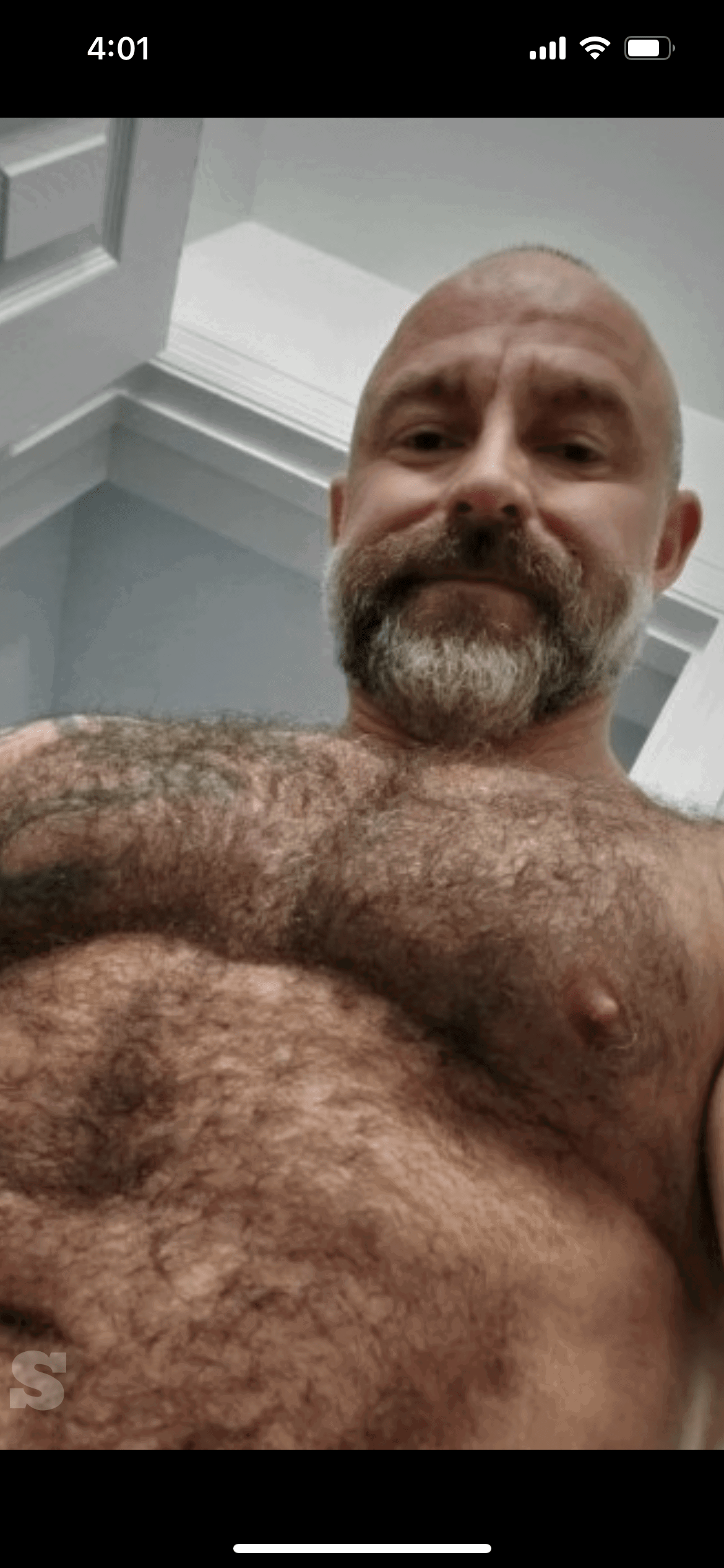 Photo by DirtyDaddyFunStuff with the username @DirtyDaddyPorn, who is a verified user,  July 7, 2024 at 12:59 AM and the text says 'Hot 20 #hairy'