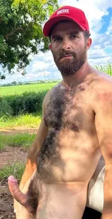 Album by DirtyDaddyFunStuff with the username @DirtyDaddyPorn, who is a verified user,  April 24, 2024 at 7:44 PM and the text says 'Hot Mix 38 #hairy #hung #manly #muscles #gym #daddy #gingers #tats #otters #redhead #uniforms'