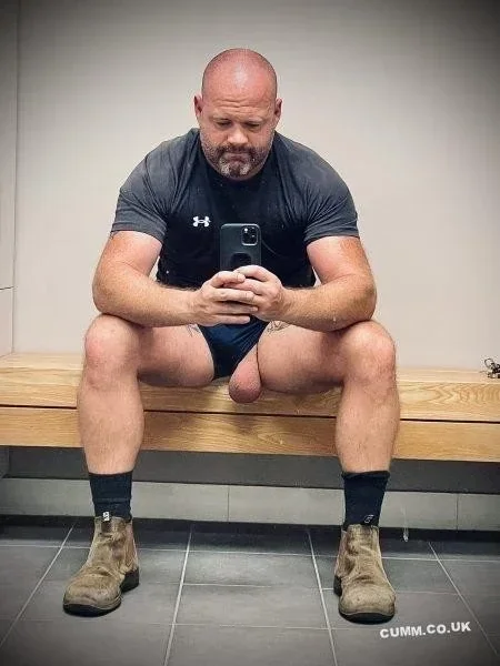 Photo by DirtyDaddyFunStuff with the username @DirtyDaddyPorn, who is a verified user,  April 24, 2024 at 7:41 PM and the text says 'Hot Mix 36 #buff #muscles #hung #manly #butch #hairy #stubble #beards #bears #daddy'