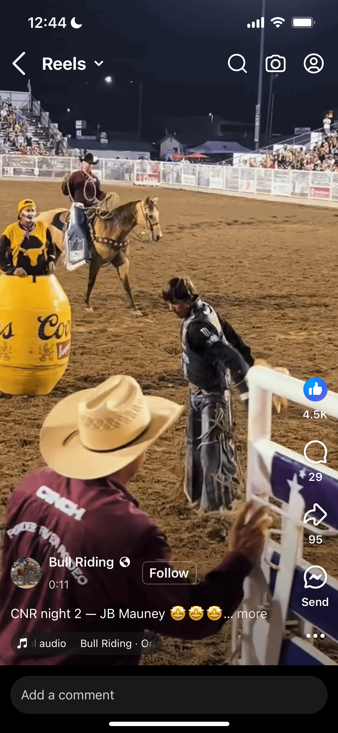 Album by DirtyDaddyFunStuff with the username @DirtyDaddyPorn, who is a verified user,  June 13, 2024 at 6:48 PM and the text says '#Rodeo #sports #leather #cowboys #countryboys #rough'