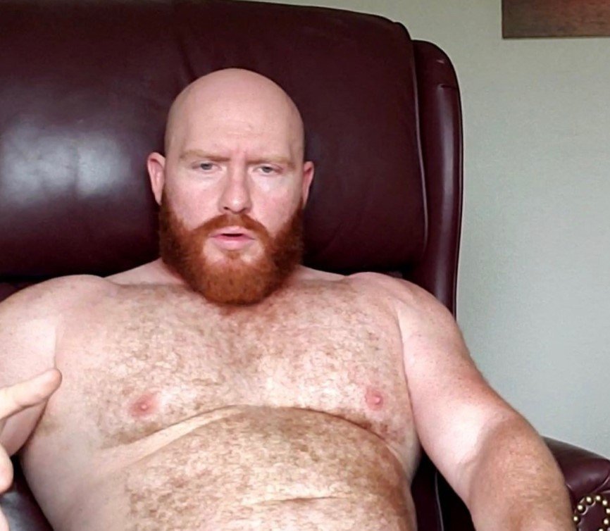 Photo by DirtyDaddyFunStuff with the username @DirtyDaddyPorn, who is a verified user,  April 28, 2024 at 6:09 PM and the text says '#hairy 7 #gingers #armpits #stubble #daddies #manly #furry #beards'