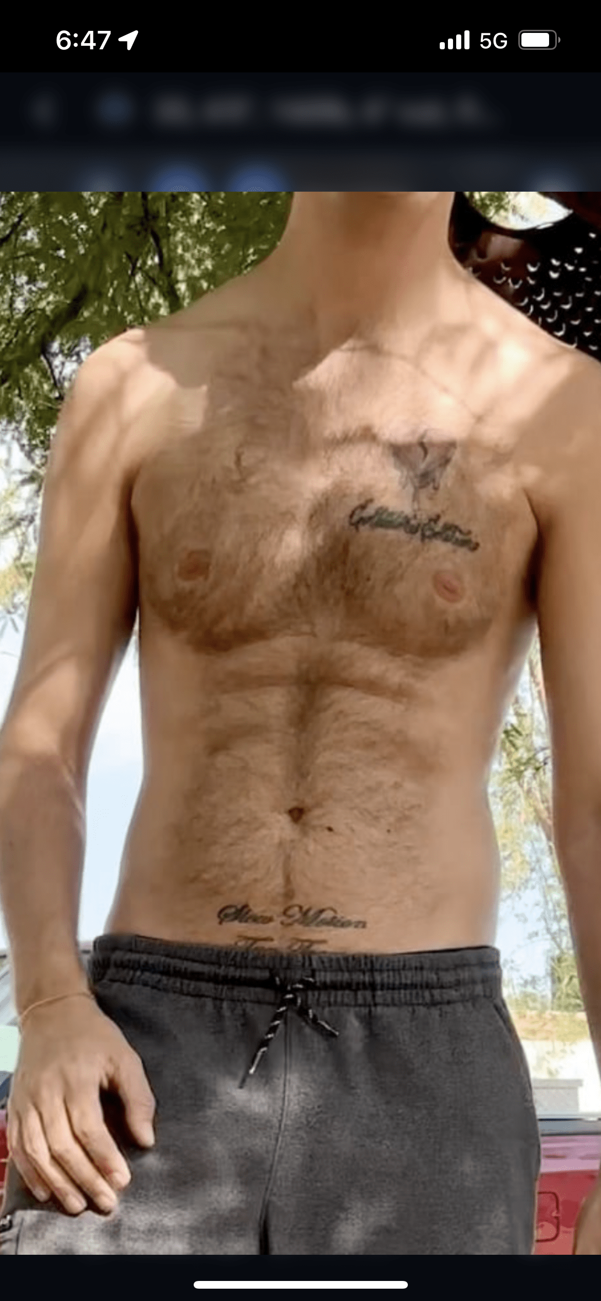 Photo by DirtyDaddyFunStuff with the username @DirtyDaddyPorn, who is a verified user,  May 3, 2024 at 12:35 AM and the text says 'Hot 27 #otters #hairy'