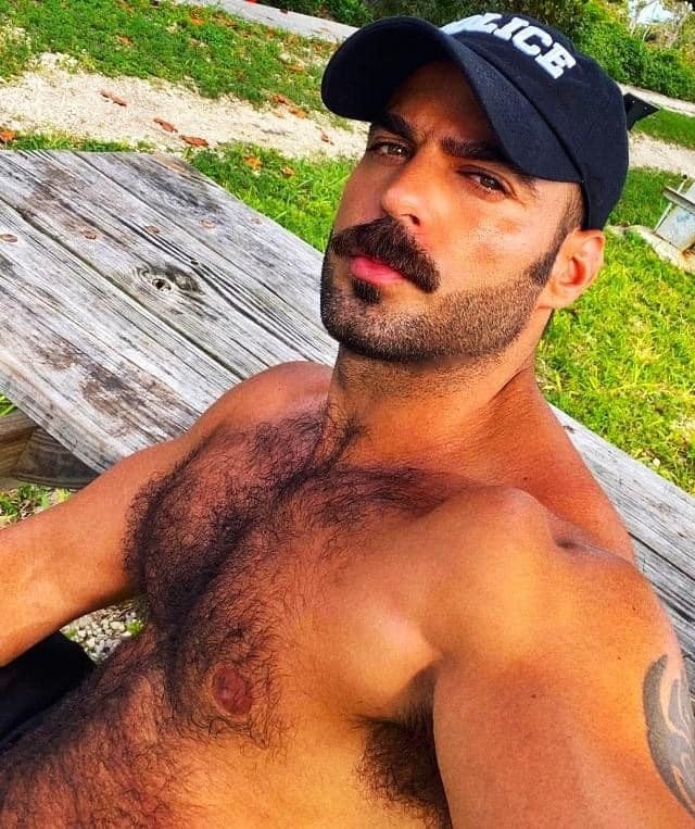 Photo by DirtyDaddyFunStuff with the username @DirtyDaddyPorn, who is a verified user,  February 24, 2024 at 1:16 AM and the text says '#hairy and Buff and #cowboys'