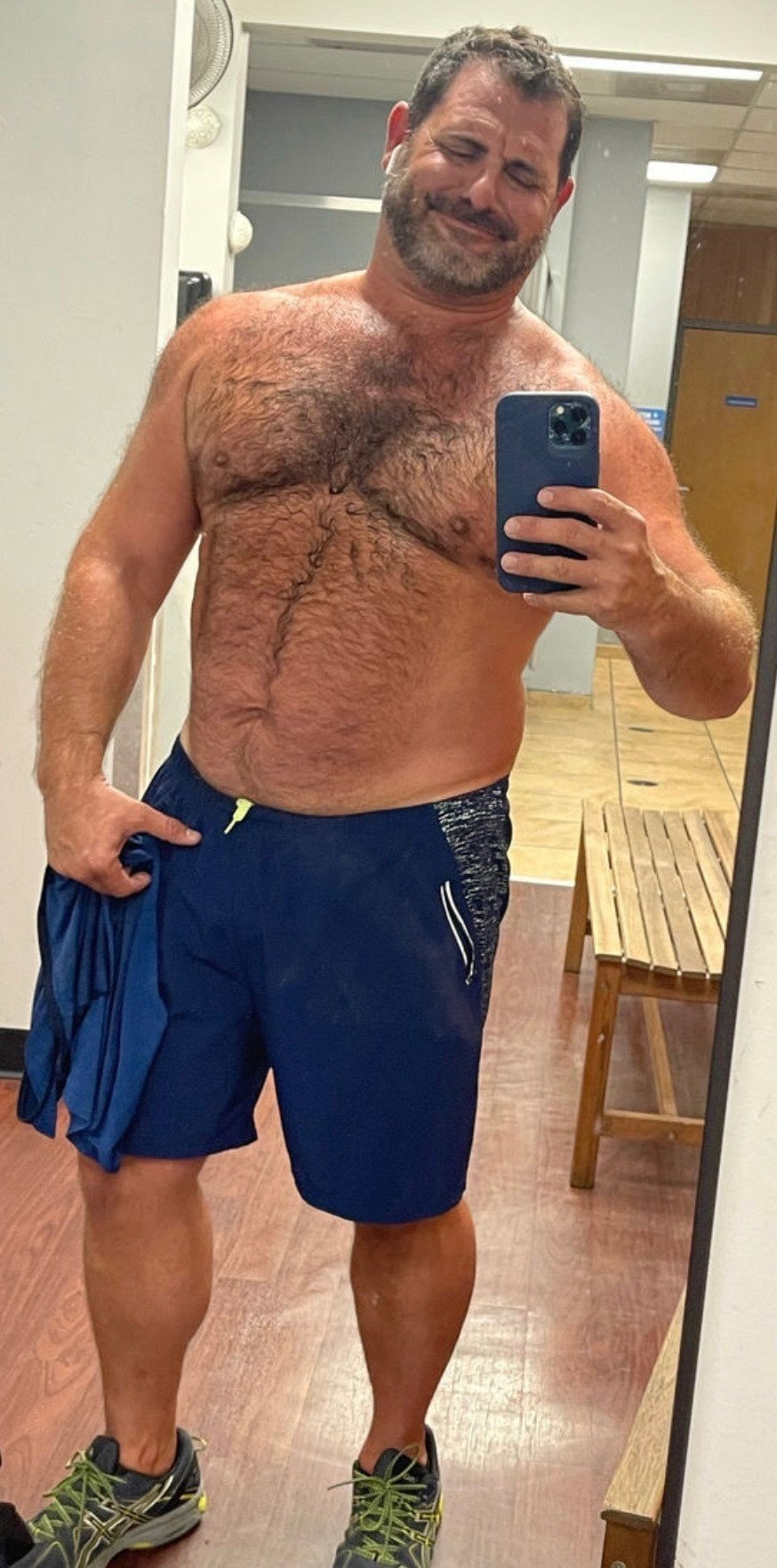 Photo by DirtyDaddyFunStuff with the username @DirtyDaddyPorn, who is a verified user,  April 29, 2024 at 12:22 AM and the text says 'Stud 6 #daddies #muscles #hairy'