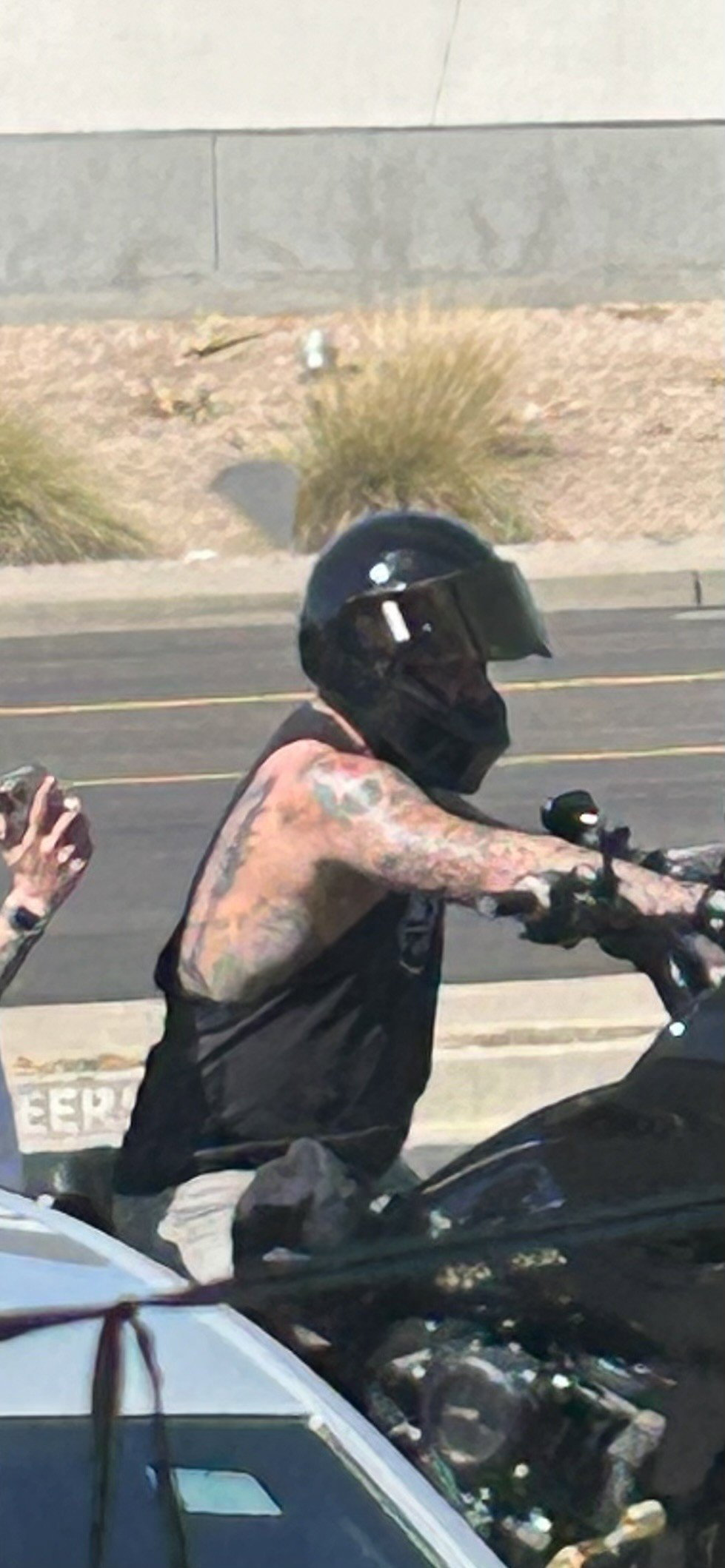 Photo by DirtyDaddyFunStuff with the username @DirtyDaddyPorn, who is a verified user,  April 29, 2024 at 8:27 PM and the text says '#straight #biker #tats'