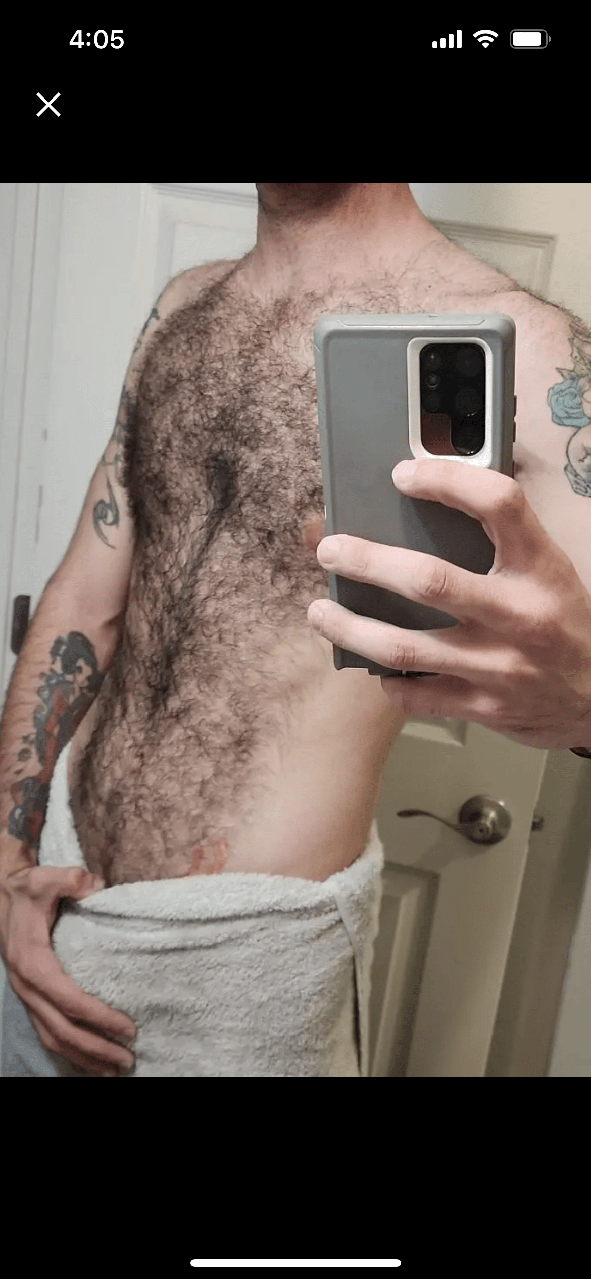 Photo by DirtyDaddyFunStuff with the username @DirtyDaddyPorn, who is a verified user,  May 6, 2024 at 6:26 PM and the text says '#otters #wolves #hairy'