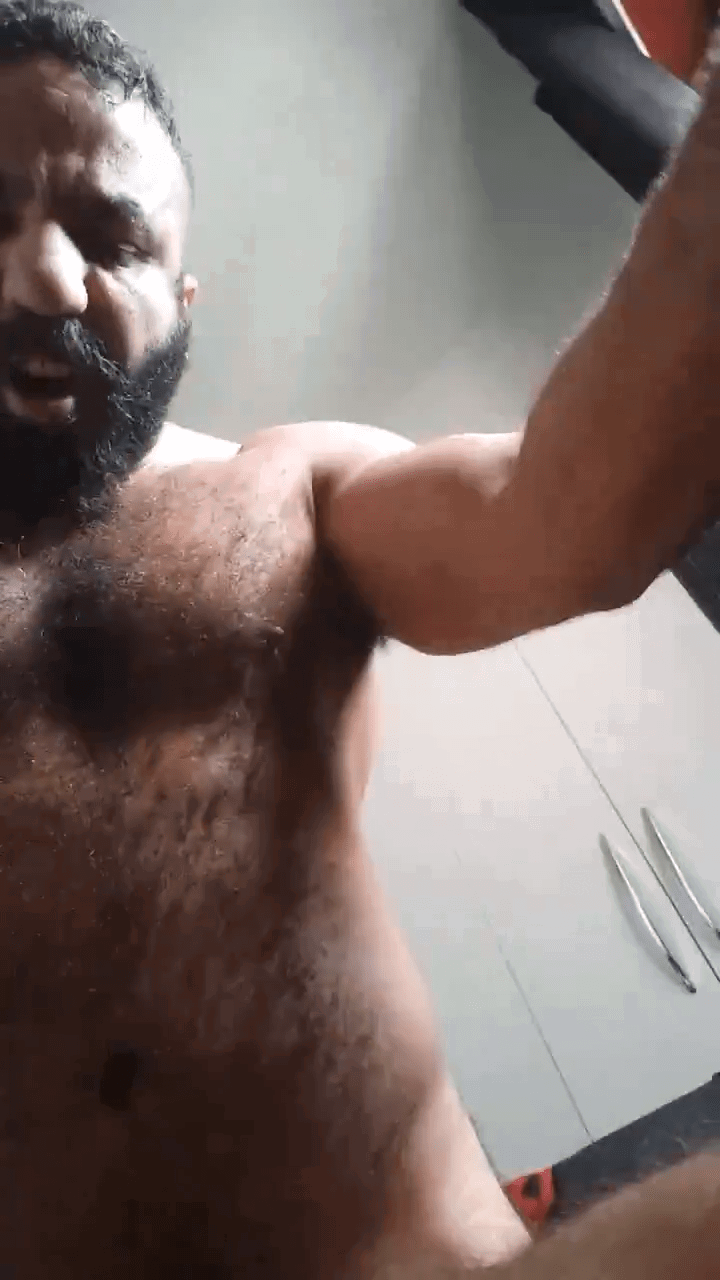 Photo by DirtyDaddyFunStuff with the username @DirtyDaddyPorn, who is a verified user,  April 23, 2024 at 8:49 PM and the text says '#butch #hairy #bear #daddy #fucking #feet'