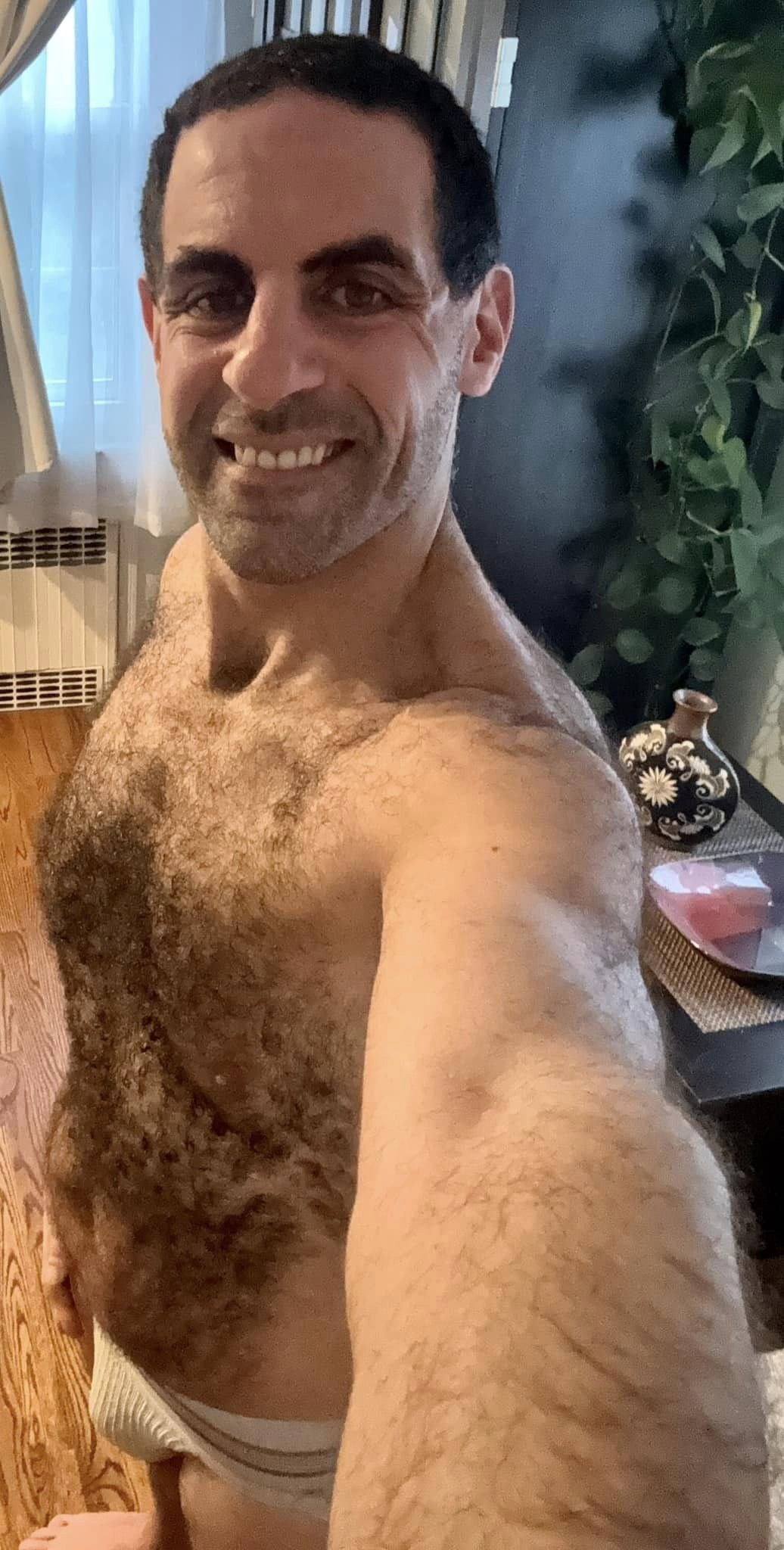 Photo by DirtyDaddyFunStuff with the username @DirtyDaddyPorn, who is a verified user,  April 22, 2024 at 9:02 PM and the text says 'Hot Mix 20 #hairy #daddy #muscles #musclebears #bears #armpits #stubble #underwear'