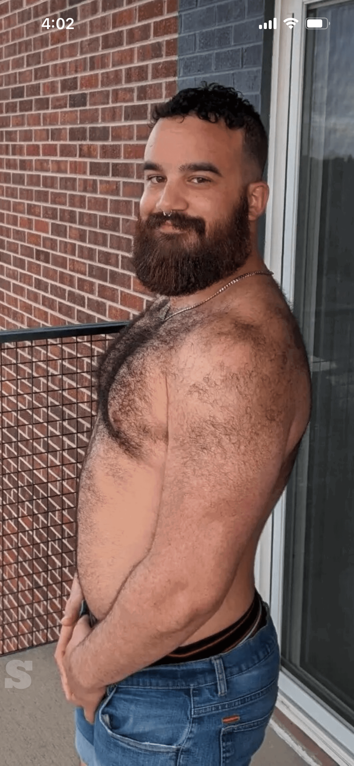 Photo by DirtyDaddyFunStuff with the username @DirtyDaddyPorn, who is a verified user,  July 7, 2024 at 12:59 AM and the text says 'Hot 20 #hairy'