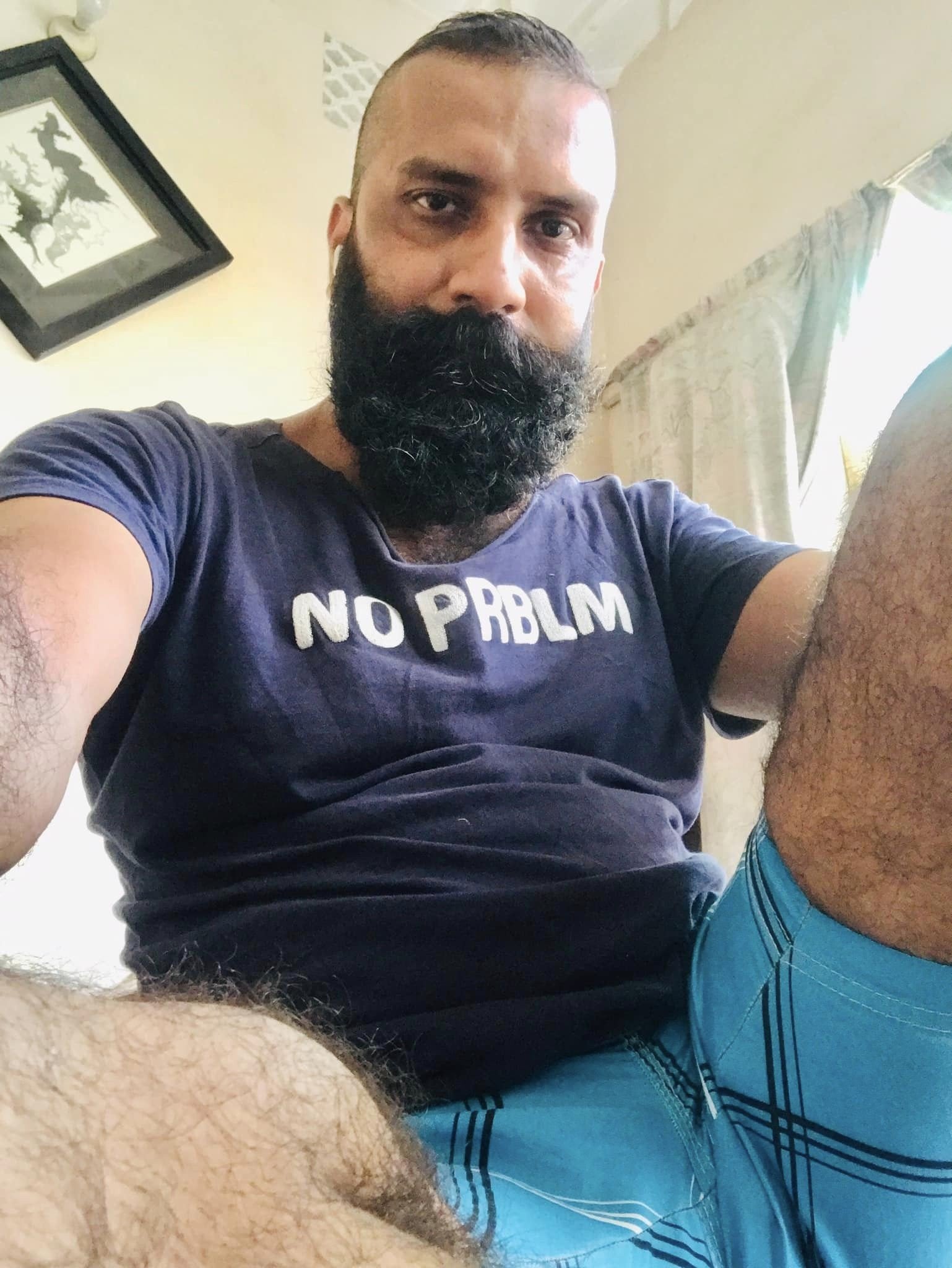 Album by DirtyDaddyFunStuff with the username @DirtyDaddyPorn, who is a verified user,  June 9, 2024 at 12:24 AM and the text says 'Hot 23 #hairy #bears'