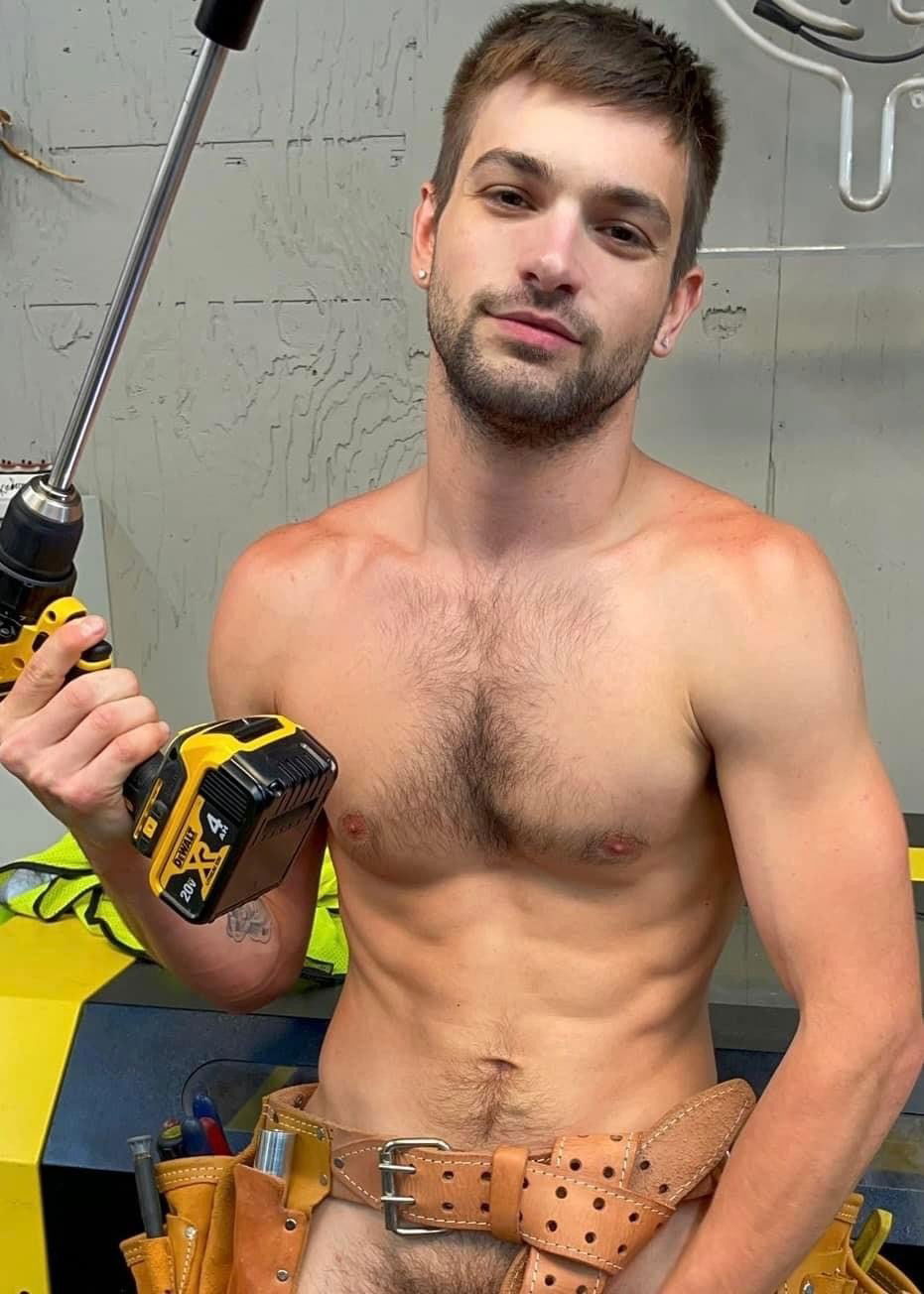 Photo by DirtyDaddyFunStuff with the username @DirtyDaddyPorn, who is a verified user,  February 19, 2024 at 7:41 PM and the text says 'Hot #bears and #otters'