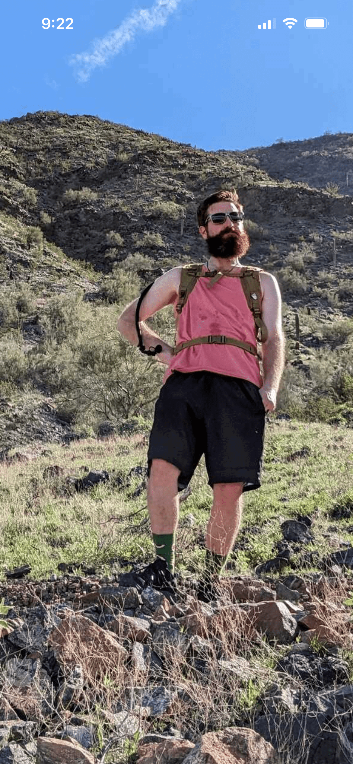 Album by DirtyDaddyFunStuff with the username @DirtyDaddyPorn, who is a verified user,  May 26, 2024 at 1:09 AM and the text says '#jockstraps and #leather and #beards and #rubber'